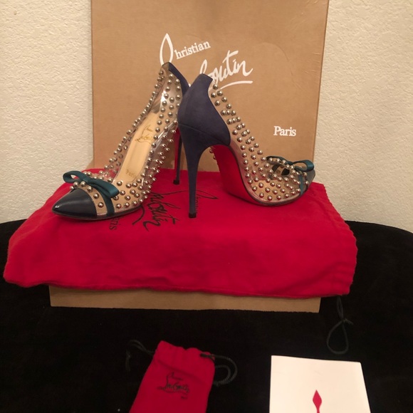 Christian louboutin. Size 37 worn once - Picture 1 of 9